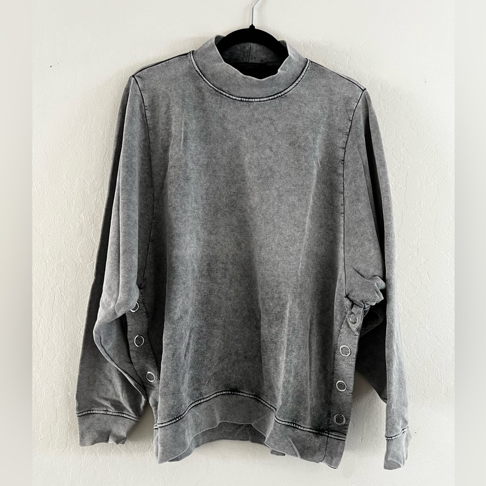 All saints grey sweater